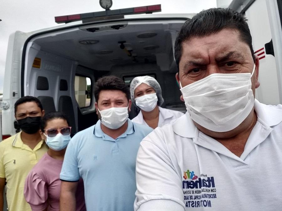 Secretaria da Sa&uacute;de mandou uma equipe com o m&eacute;dico Matheus Bernard acompanhar a crian&ccedil;a at&eacute; Teixeira de Freitas.