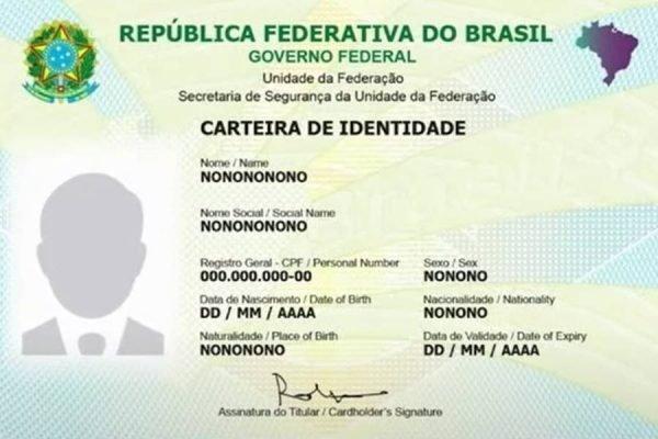 Novo RG: veja como será a nova carteira de identidade