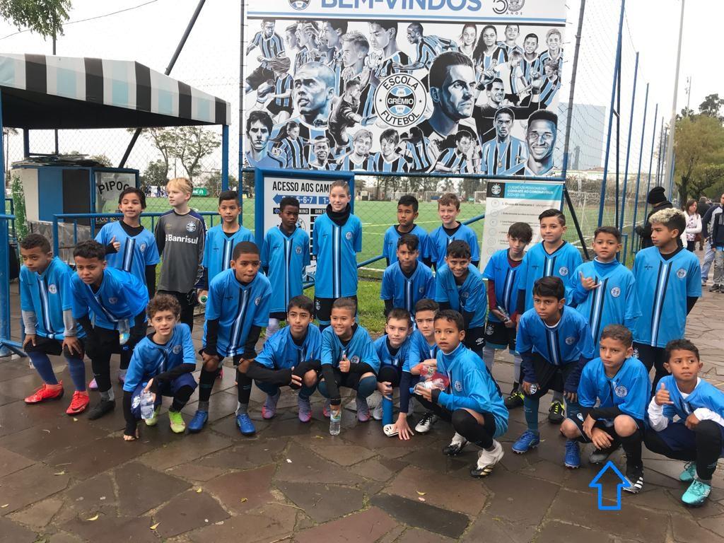 Atleta de 10 anos do Projeto Resgate está sendo avaliado pelo Grêmio