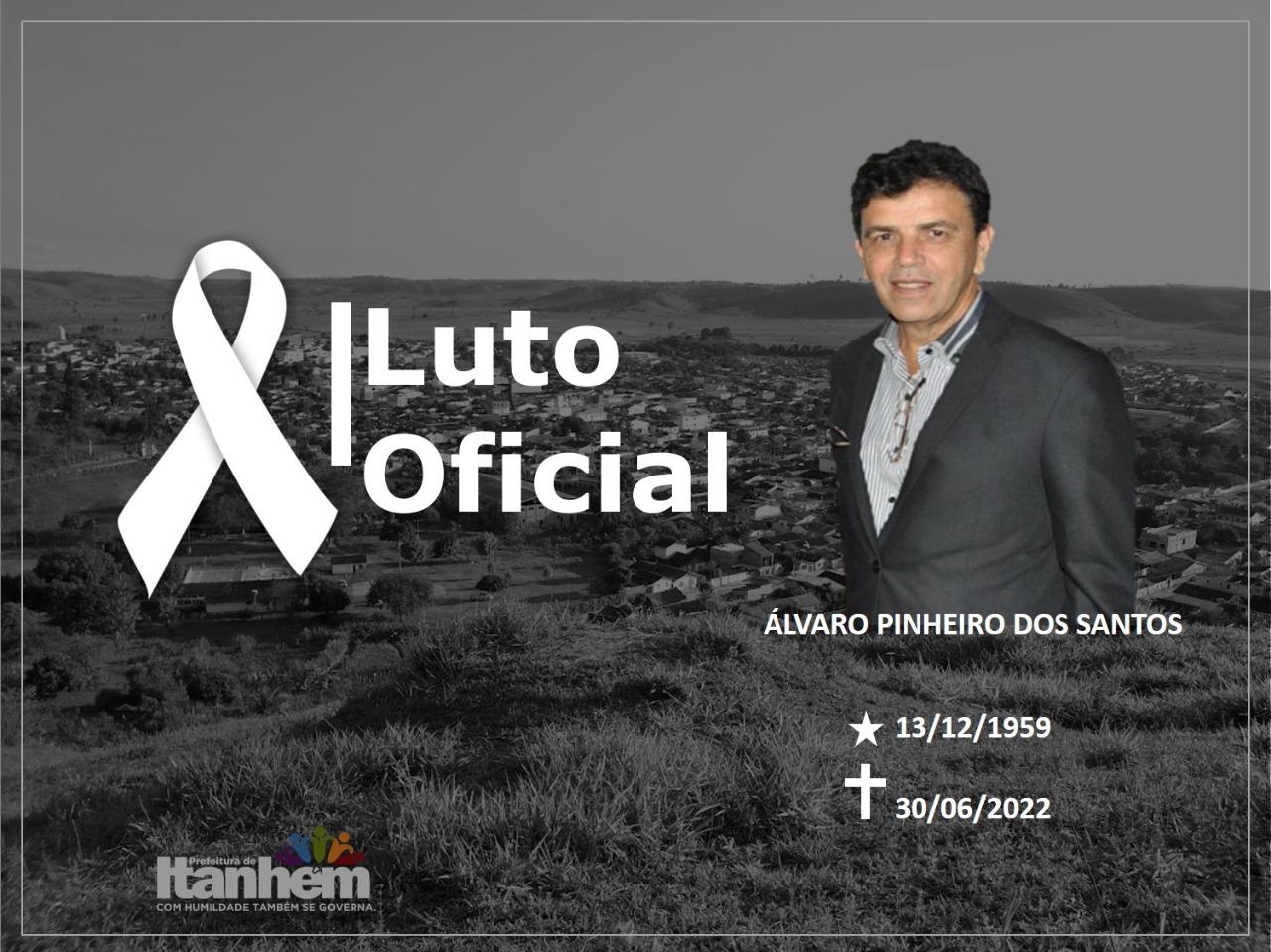 Mildson decreta Luto Oficial e lamenta morte do ex-secretário da Educação, Álvaro Pinheiro