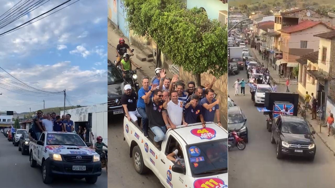 ACM Neto visita Itanhém. Pedido foi feito há seis meses por Ian Costa em Salvador