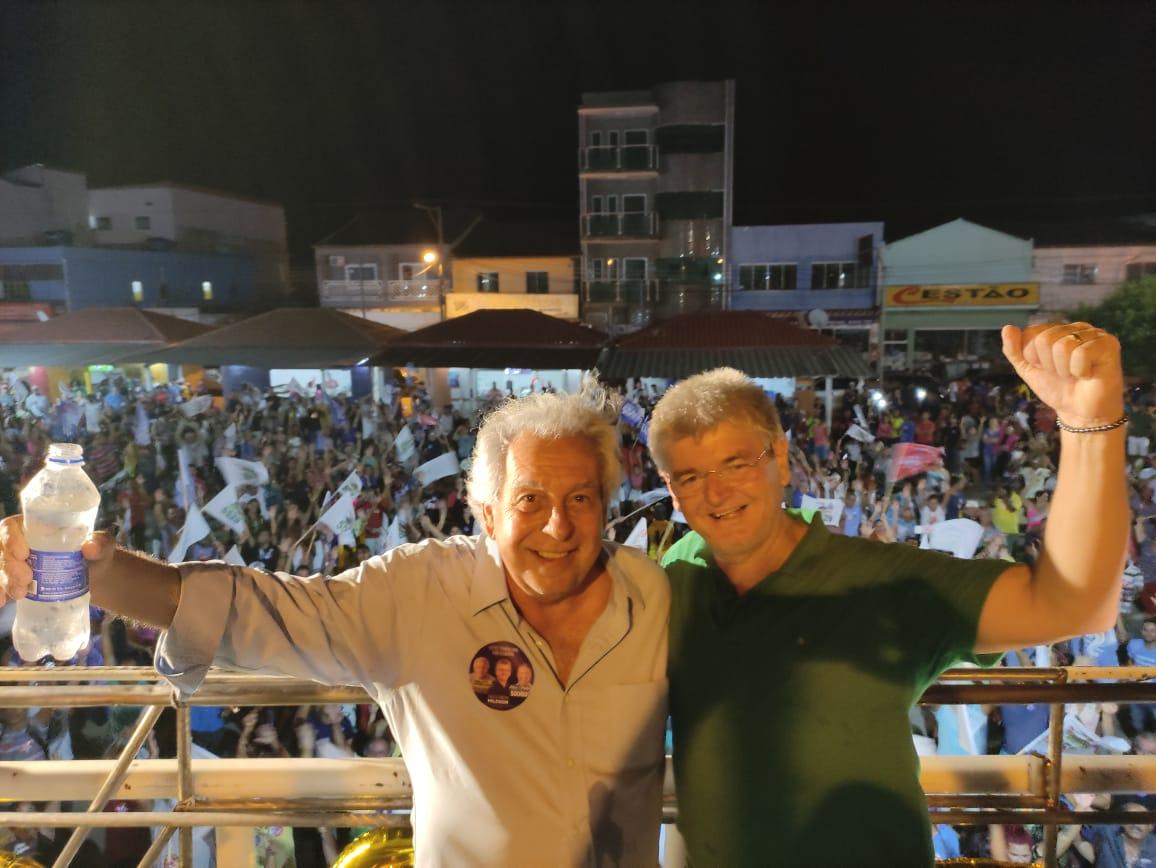 Mildson Medeiros mostra sua força política na recepção que fez a Paulo Magalhães