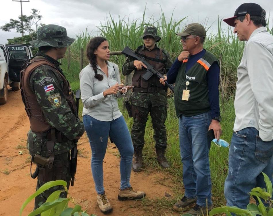 CIPPA e Meio Ambiente de Itanhém realizam fiscalização ambientais no município