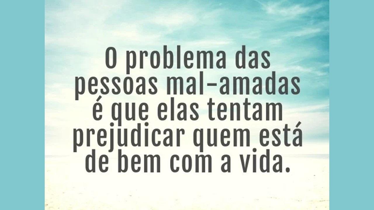 Não permita que personalidades mal-amadas e insatisfeitas desestabilizem você