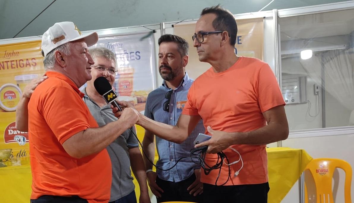 Ronaldo Carletto, presidente estadual do Avante participa das comemorações dos 66 anos de Itanhém