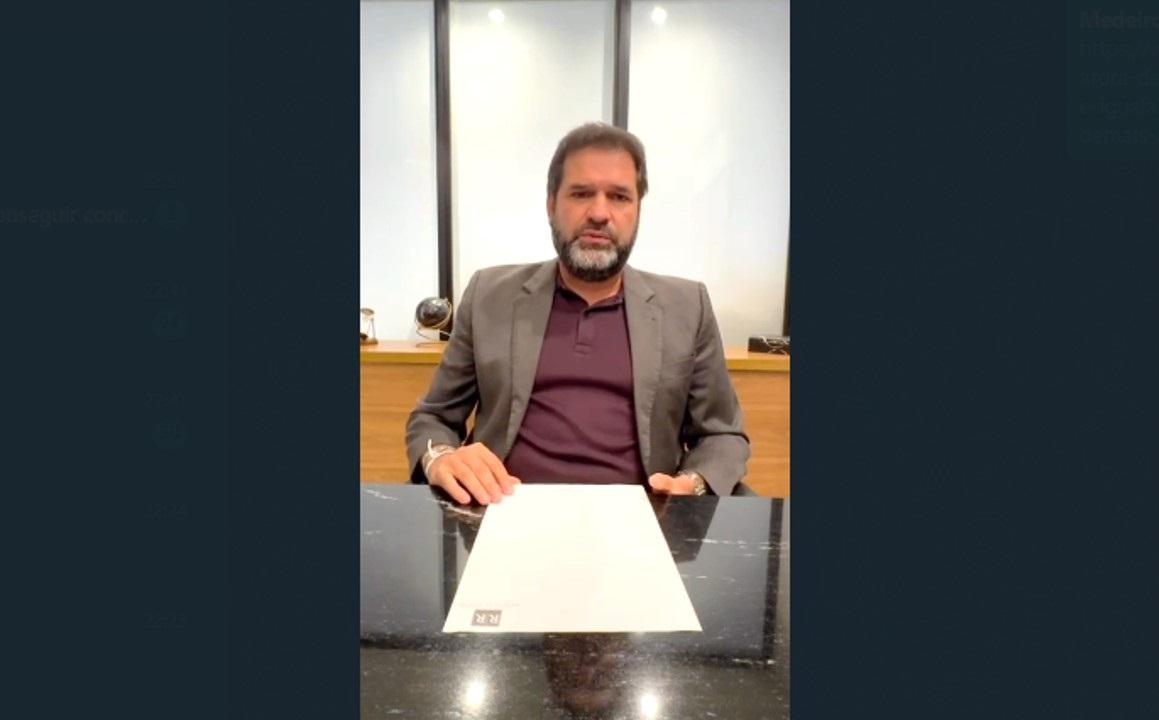 VÍDEO: Advogado de Bentivi tranquiliza eleitores: “Querem ganhar no tapetão; fiquem tranquilos que isso não vai acontecer”