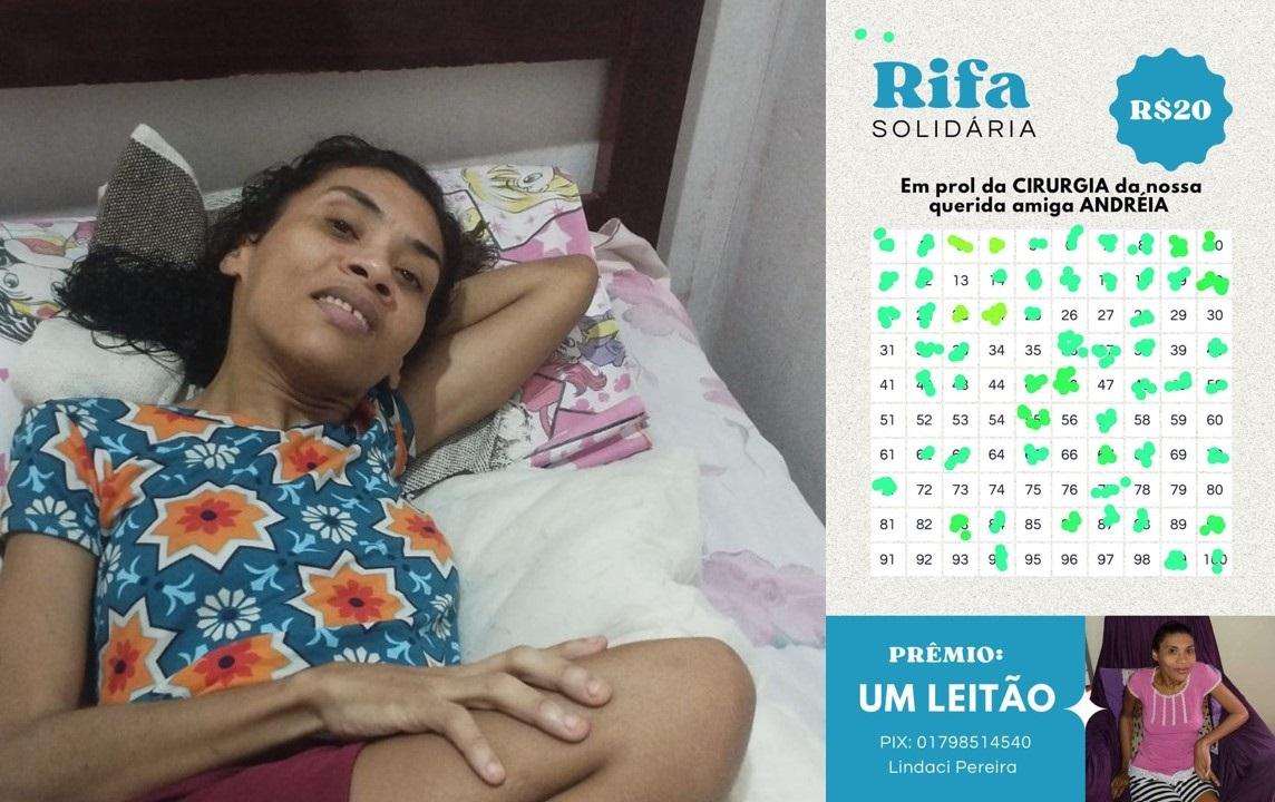 Amigos fazem rifa de leitão para cirurgia de moradora de Batinga; você pode ajudar via Pix