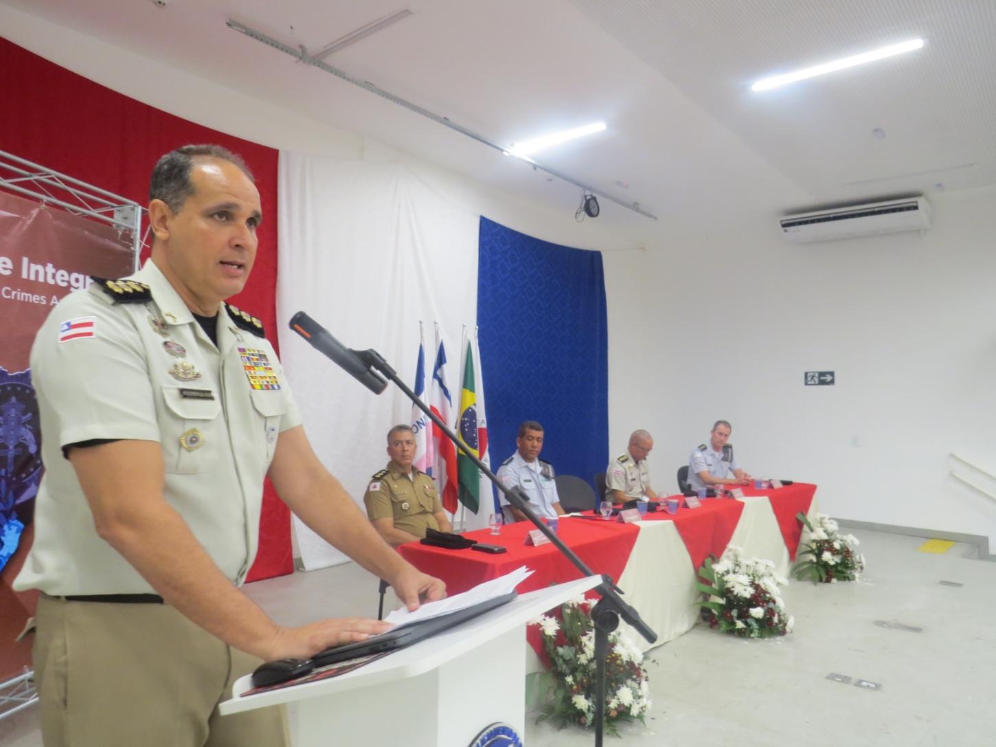 Encontro de gestores das Polícias Militares da BA, MG e ES reforça integração no combate à criminalidade