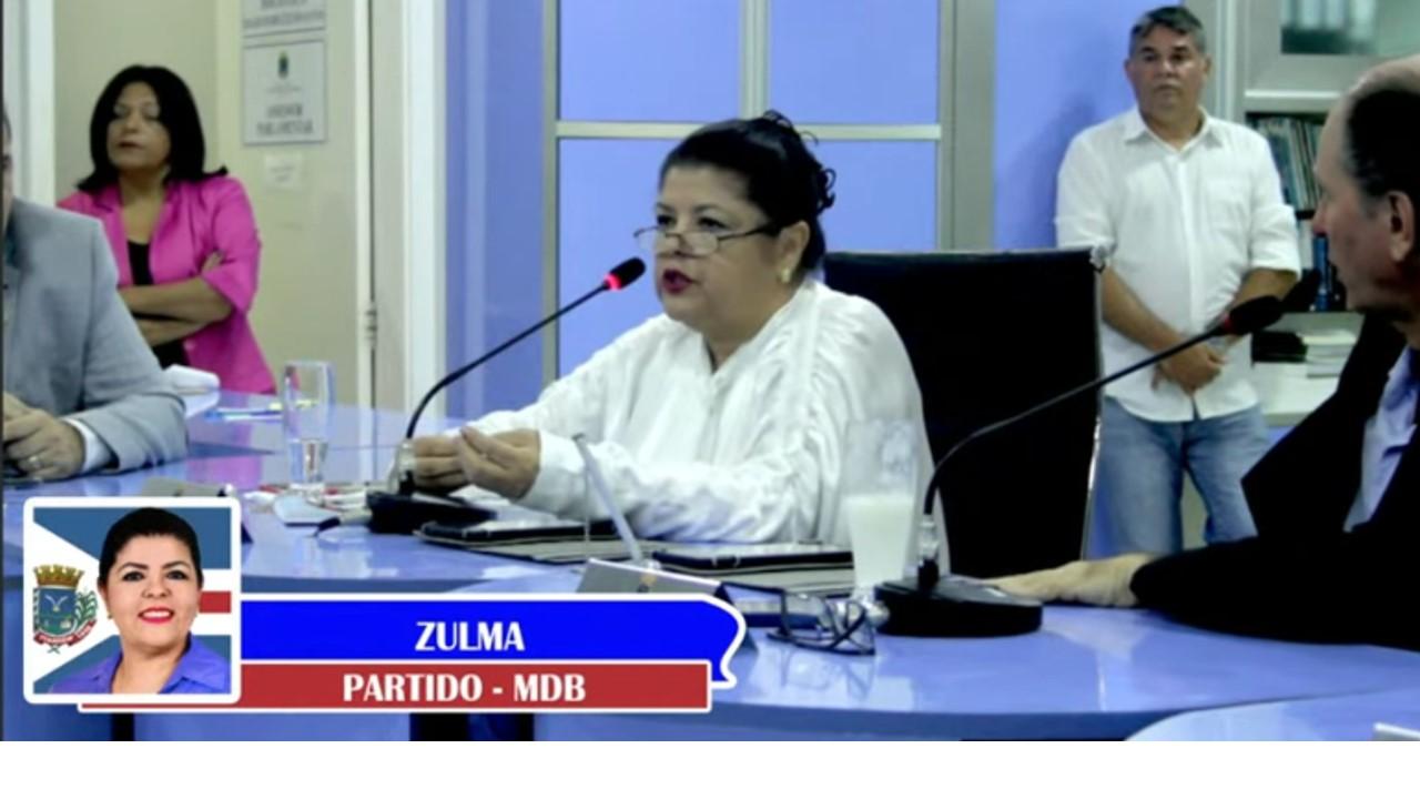 Paradoxalmente, vereadora Zulma faz um discurso confuso e sem direção, transitando de críticas à defesa de Bentivi