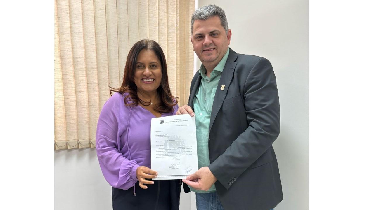 Renato Correia consegue ambulância para Itanhém através da deputada Kátia Oliveira