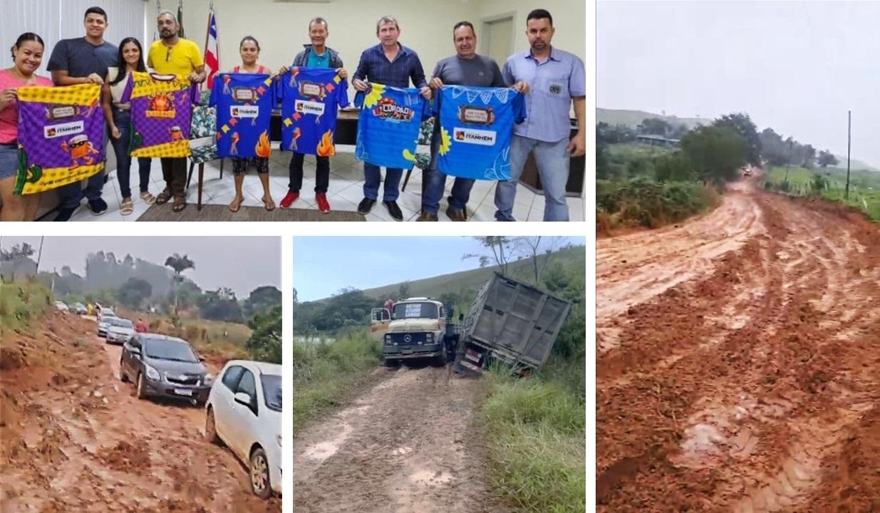 Carros atolam nas estradas enquanto Bentivi se preocupa com cordões de festa junina