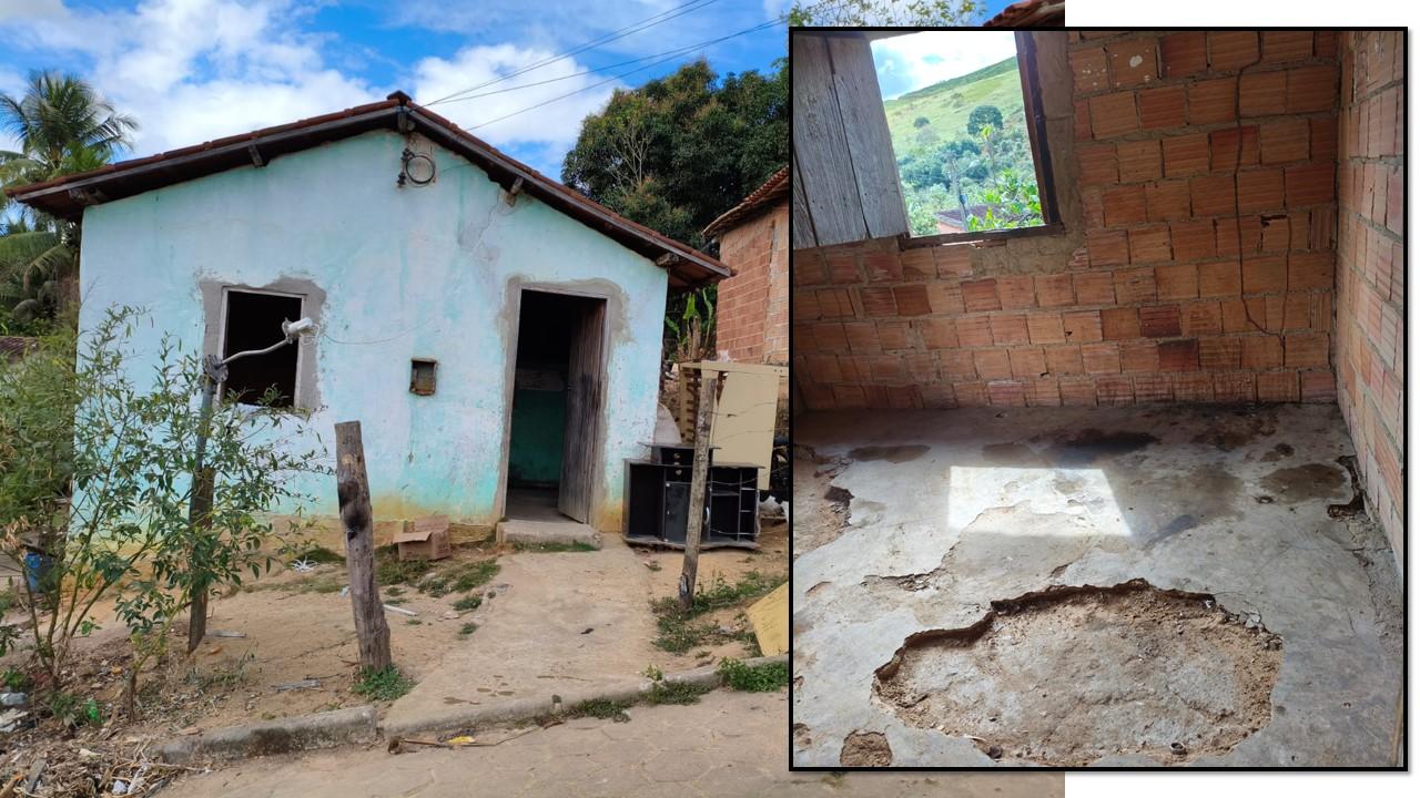 Cestas básicas apenas não aliviam a dura realidade de uma família em Ibirajá