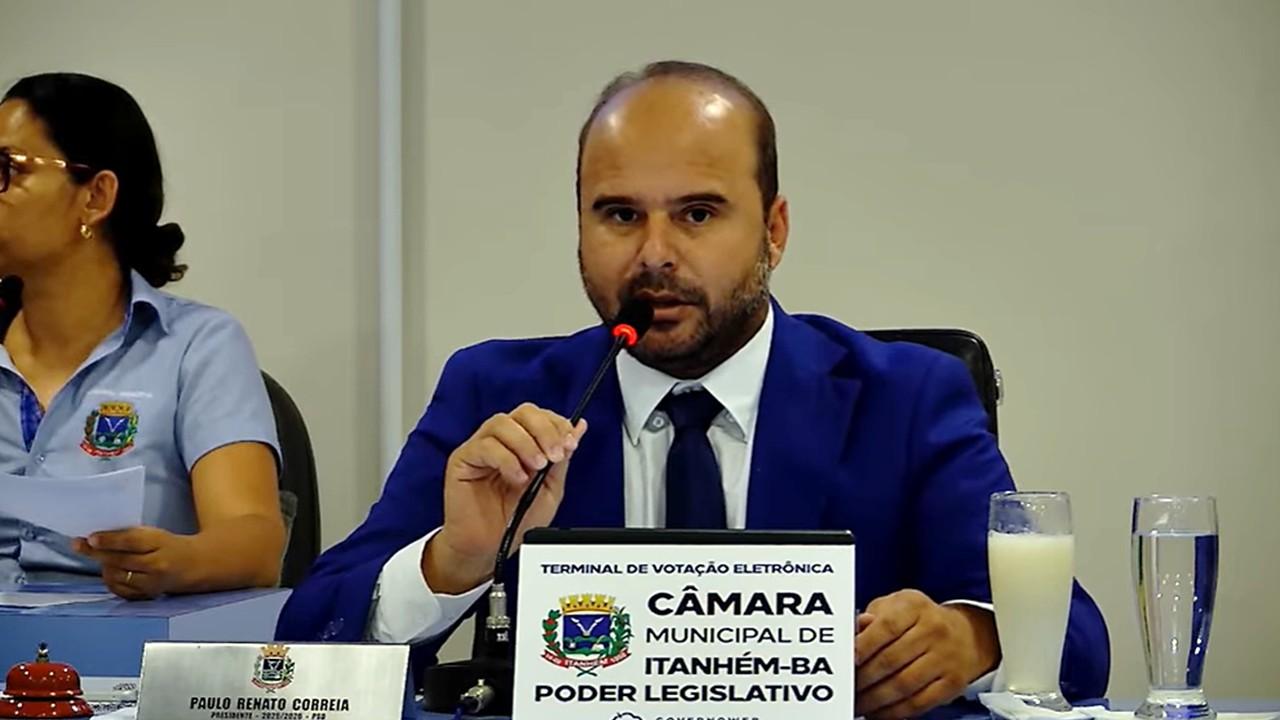 Presidente Paulinho Correia devolve recursos da Câmara e impulsiona pavimentação de nove ruas em Itanhém