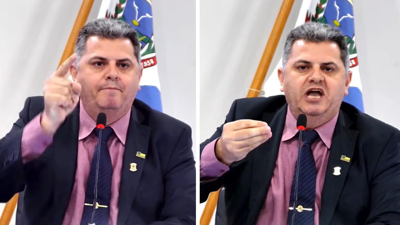 “Eu não tô aqui pra passar a mão em cabeça de secretário”, dispara Renato Correia em sessão da Câmara de Itanhém