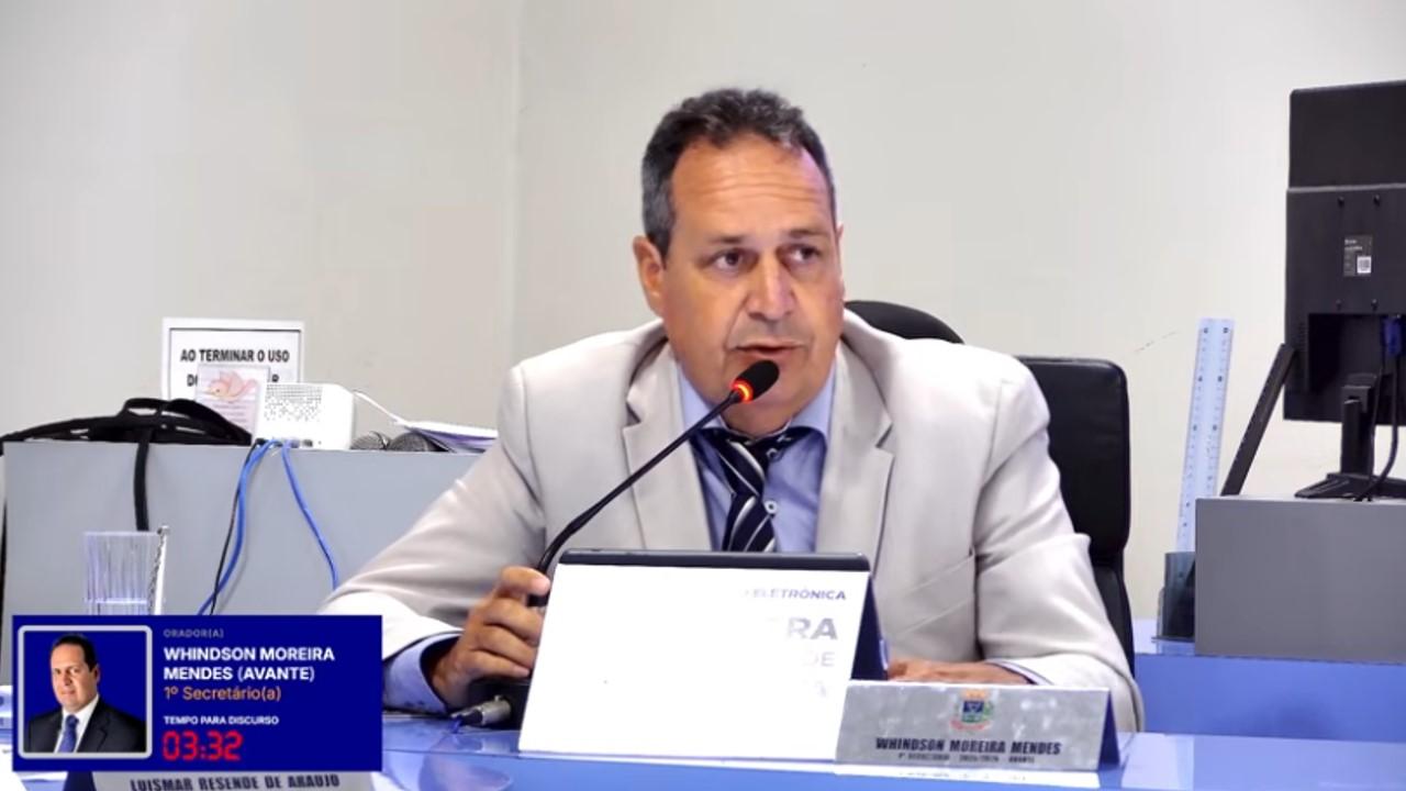 Nem Mendes cobra respeito de secretários de Bentivi e revela insatisfação geral na Câmara: “Quase todos os vereadores estão querendo falar a mesma coisa”