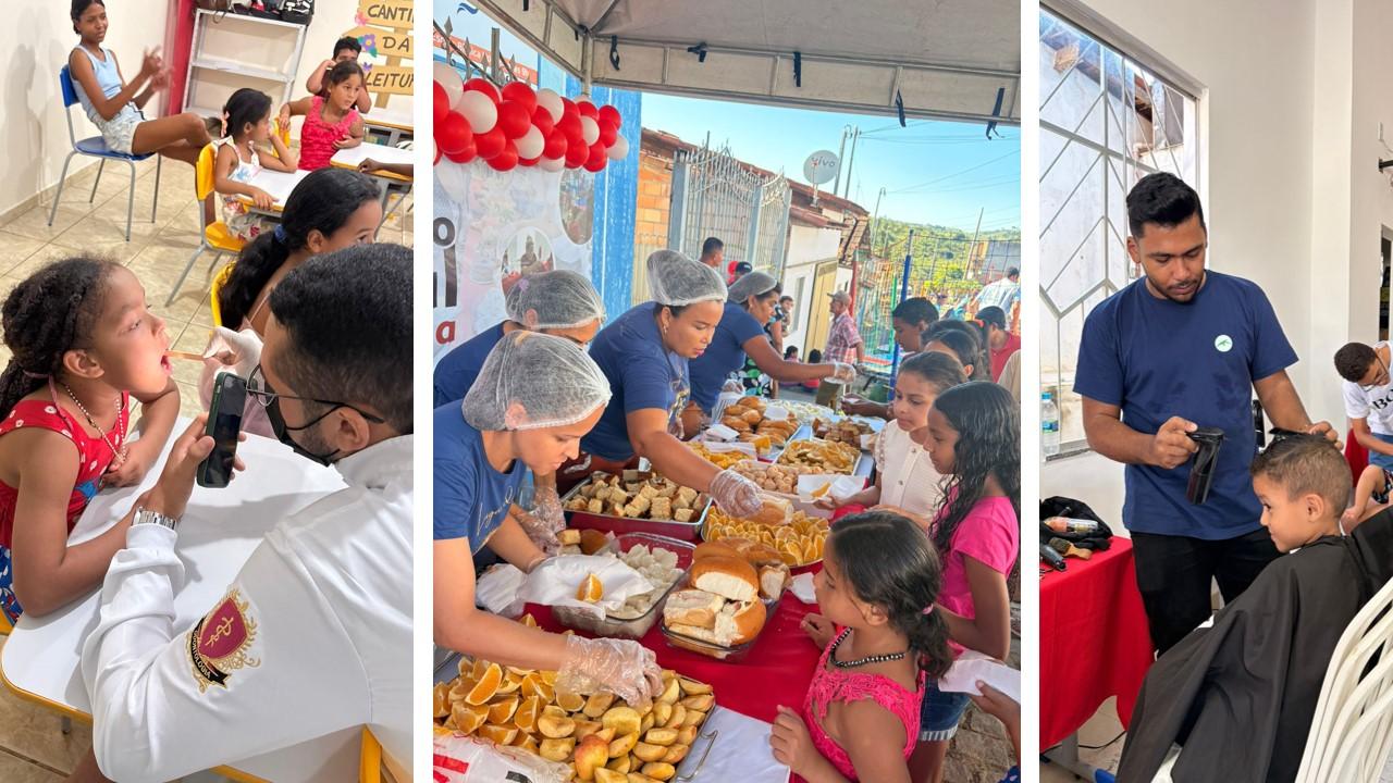 Igreja Metodista Wesleyana realiza 7ª Ação Social e beneficia moradores do bairro Monte Santo