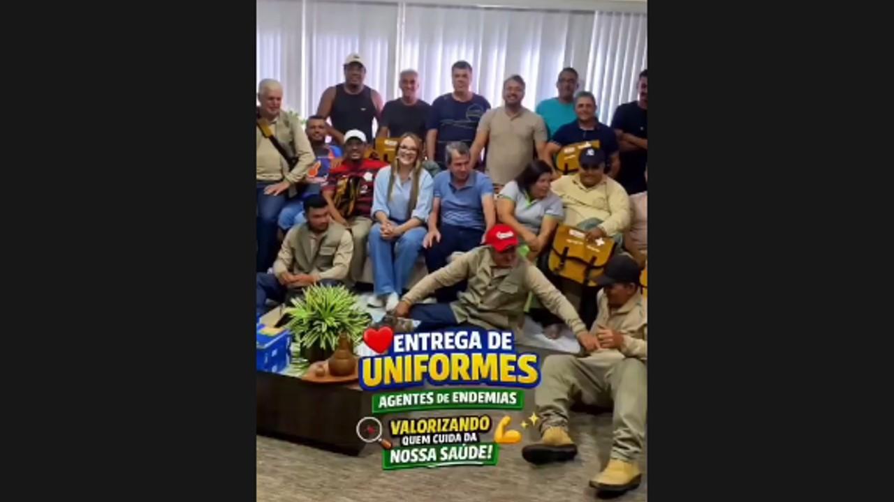 Prefeito faz espetáculo nas redes sociais com entrega de uniformes, enquanto faltam médicos, medicamentos e cirurgias em Itanhém