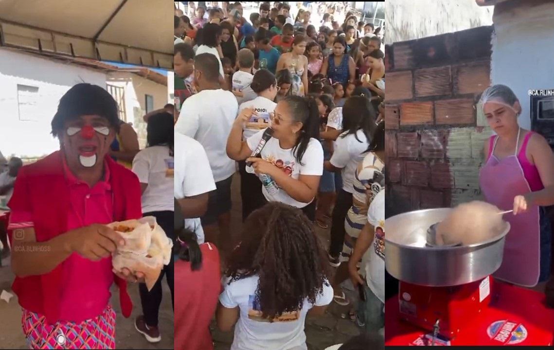 Guilherme Correia promove Dia das Crianças com festa e distribuição de brinquedos no bairro Monte Santo, em Itanhém