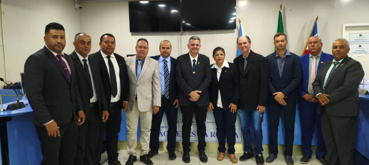 Renato Correia e os demais vereadores.