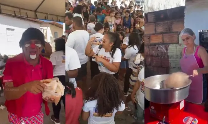 Guilherme Correia promove Dia das Crianças com festa e distribuição de brinquedos no bairro Monte Santo, em Itanhém