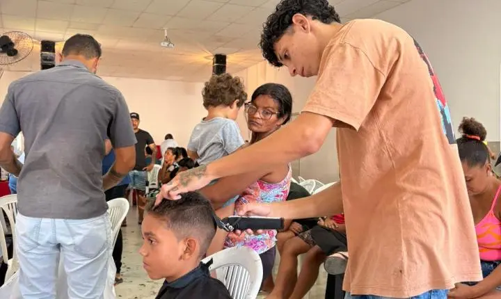 Igreja Metodista Wesleyana realiza 7ª Ação Social e beneficia moradores do bairro Monte Santo