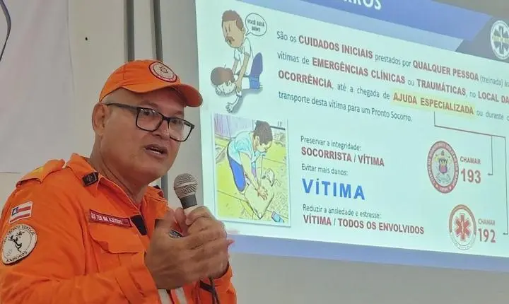 Iniciativa da UFSB, SAMU, Corpo de Bombeiros e Prefeitura fortalece a aplicação da Lei Lucas em Teixeira de Freitas