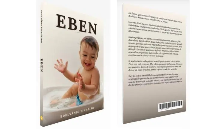 Jornalista Edelvânio Pinheiro lança “EBEN”, a sua oitava obra literária