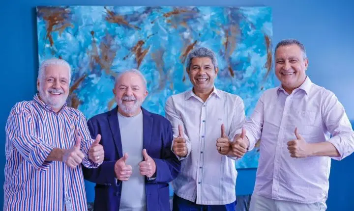 Lula, Jerônimo, Rui Costa e Jaques Wagner vencem em Itanhém