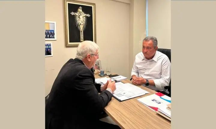 Mildson Medeiros se reúne com Rui Costa em Salvador e apresenta demandas para saúde e agricultura familiar de Itanhém