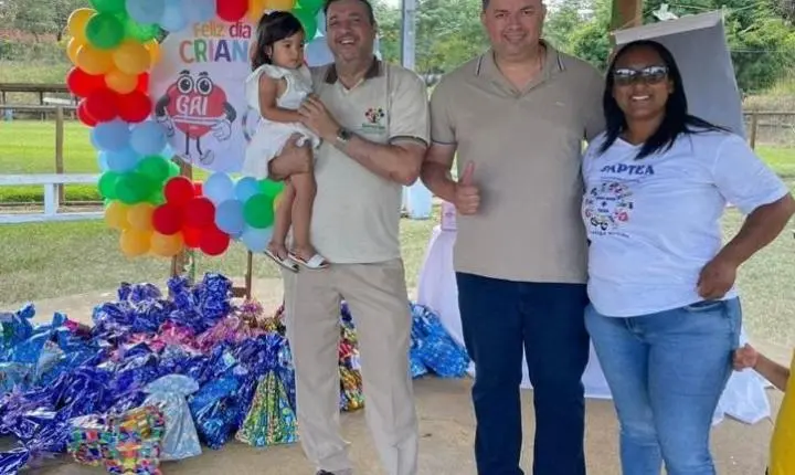 Super Sol Energia Solar patrocina comemorações do Dia das Crianças em Itanhém e Vila Resende